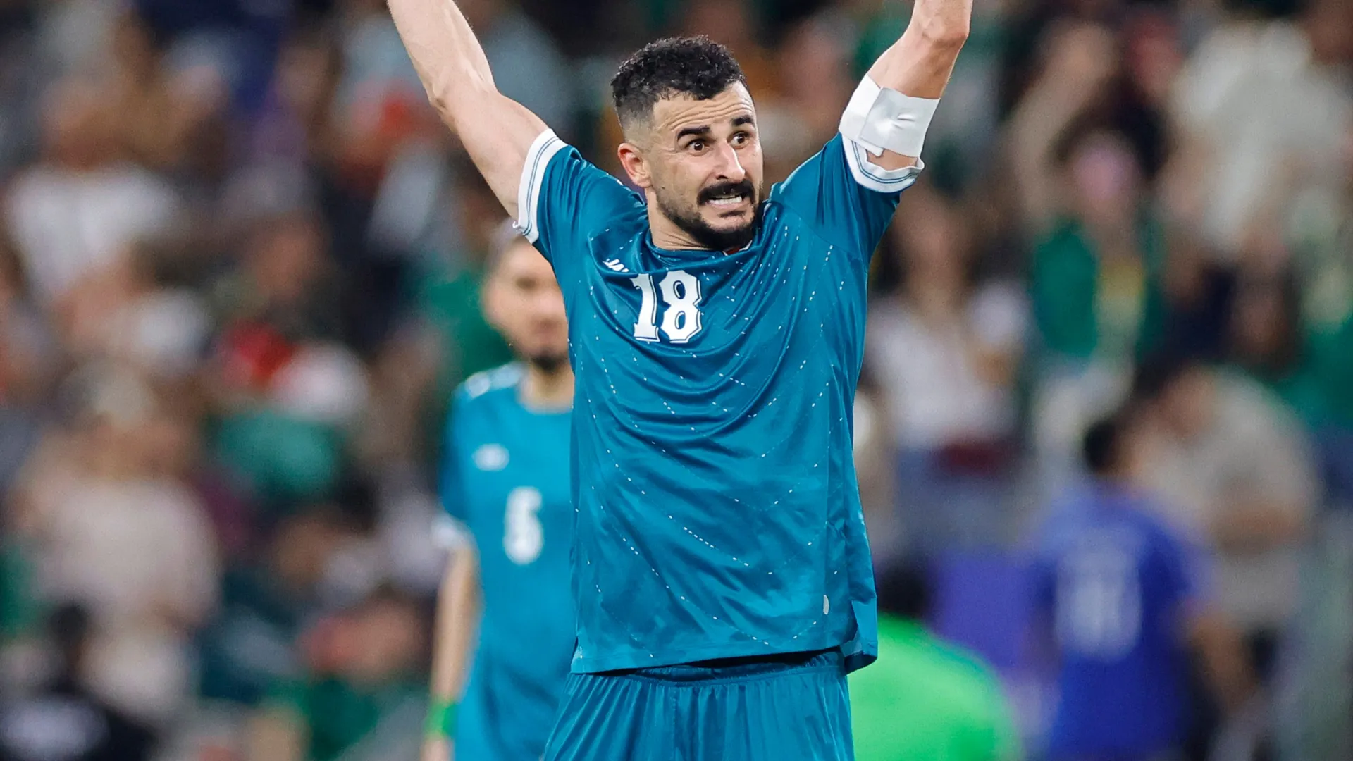 Aymen Hussein of Iraq – Rodrigo Oropeza/Getty Images