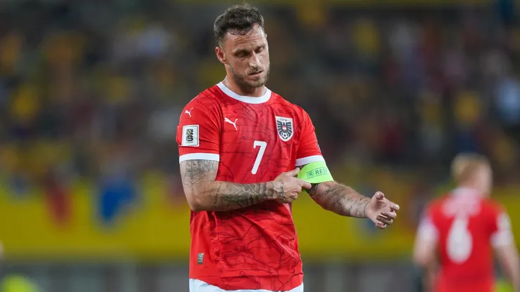 Marko Arnautovic of Austria