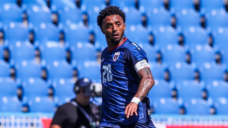Ryan Mendes of Cabo Verde during the international friendly match.