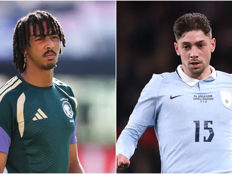 Lineups, uniforms, and referee for Saudi Arabia vs Uruguay