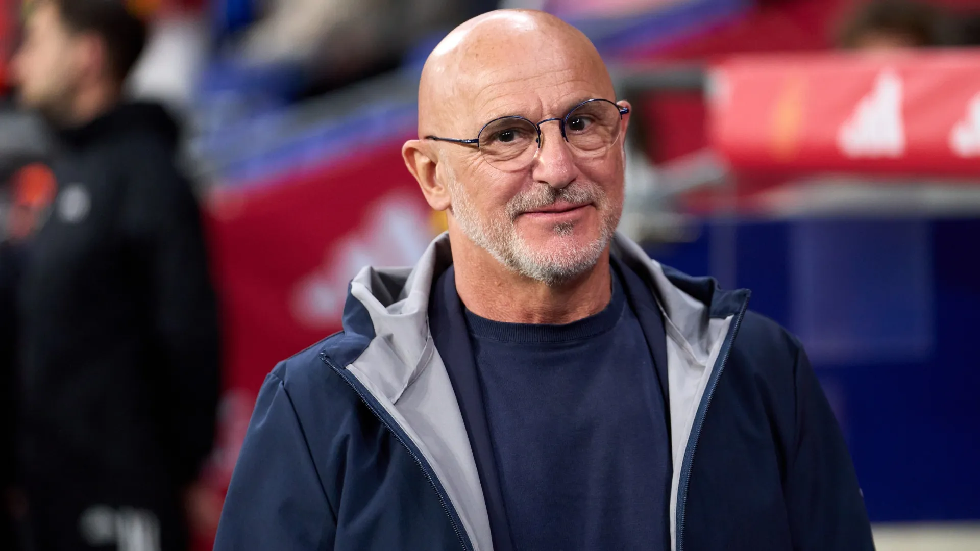 Luis de la Fuente of Spain looks on prior to an international friendly match (Source: Alex Caparros/Getty Images)