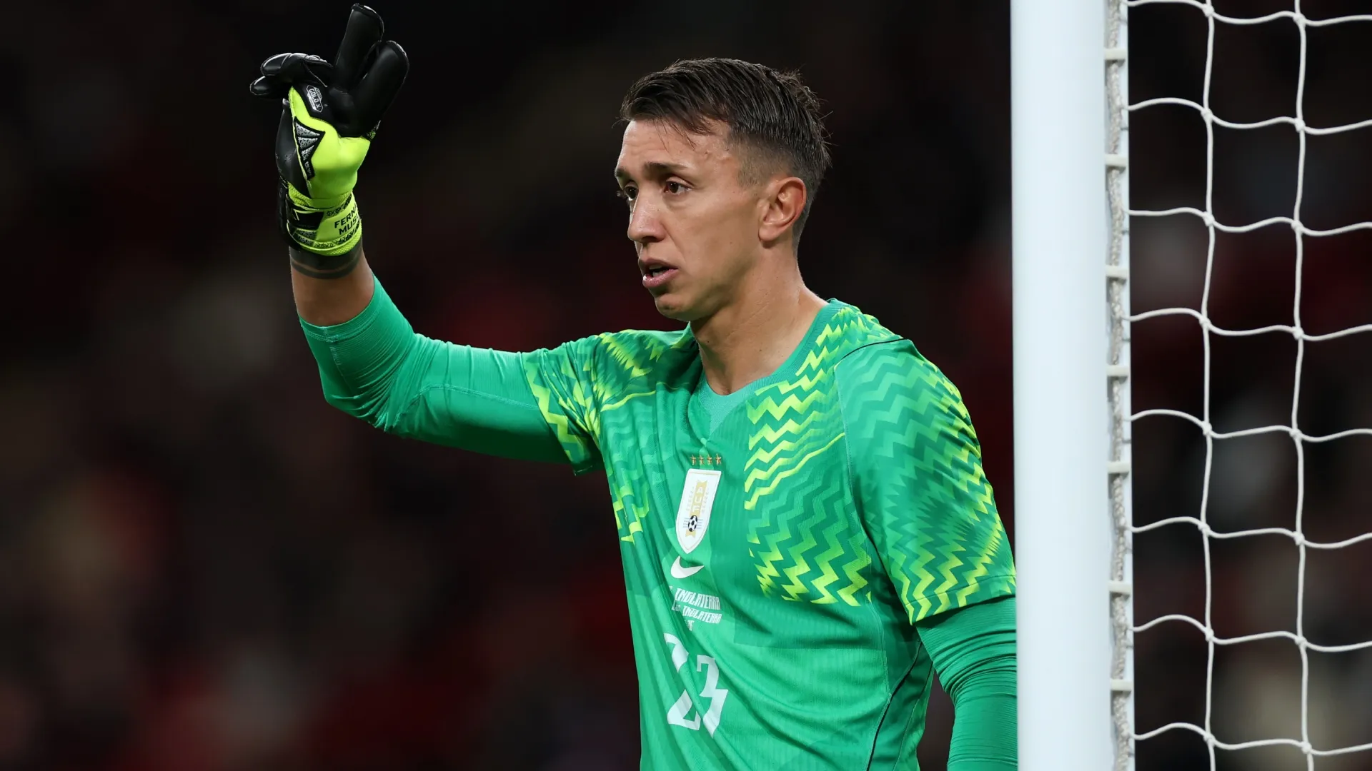 Fernando Muslera of Uruguay
