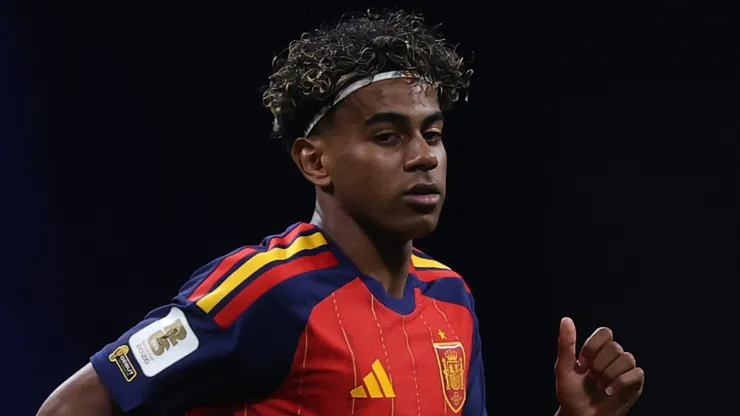 Lamine Yamal #19 of Spain.