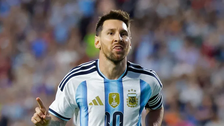 Lionel Messi of Argentina.