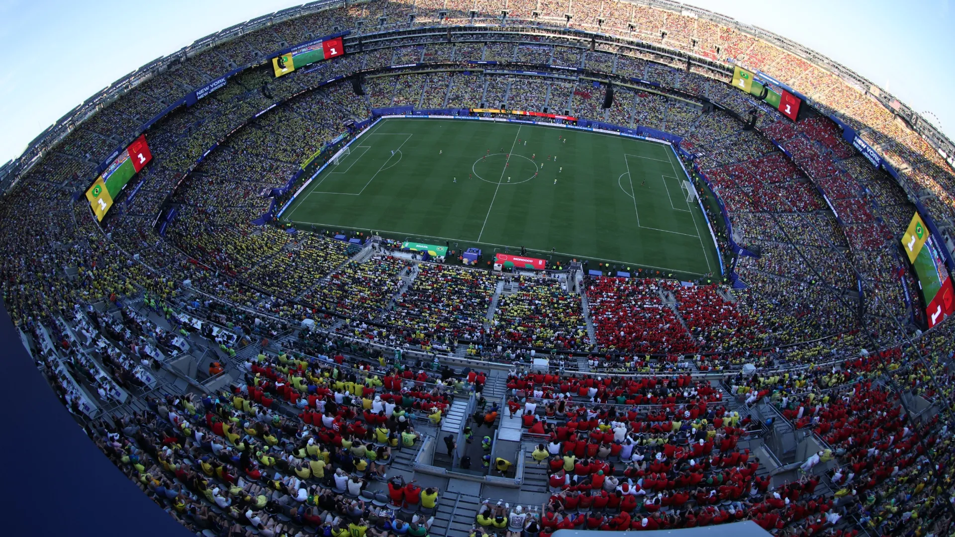 A general view during the FIFA World Cup 2026 at New York New Jersey Stadium. Al Bello/Getty Images