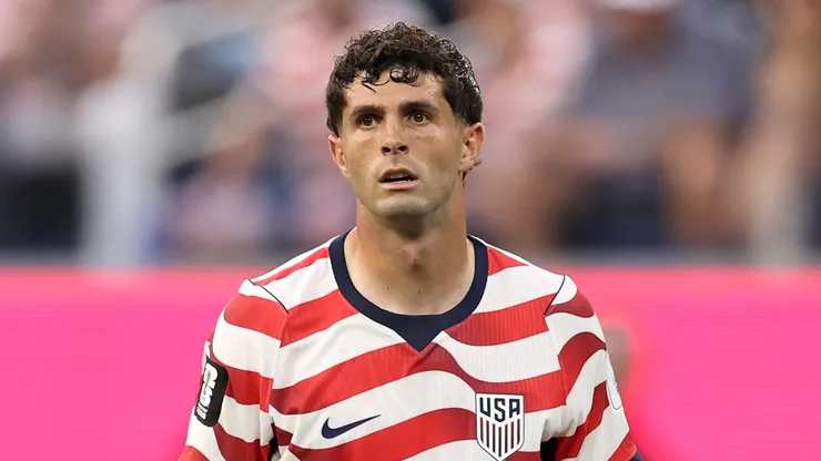 Christian Pulisic #10 of the United States in action.