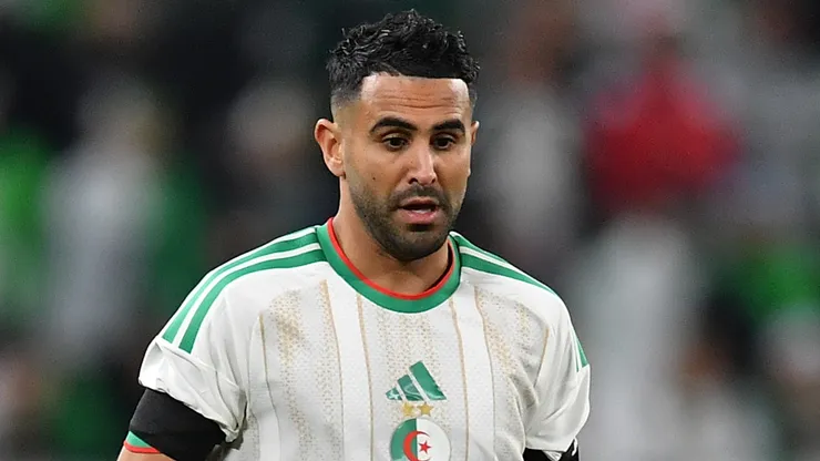 Riyad Karim Mahrez of Algeria.