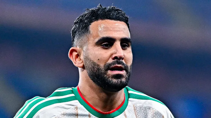 Riyad Mahrez of Algeria.