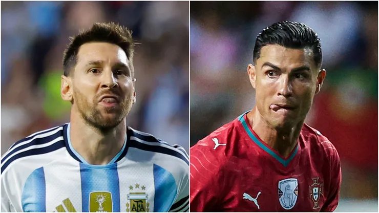 Lionel Messi and Cristiano Ronaldo