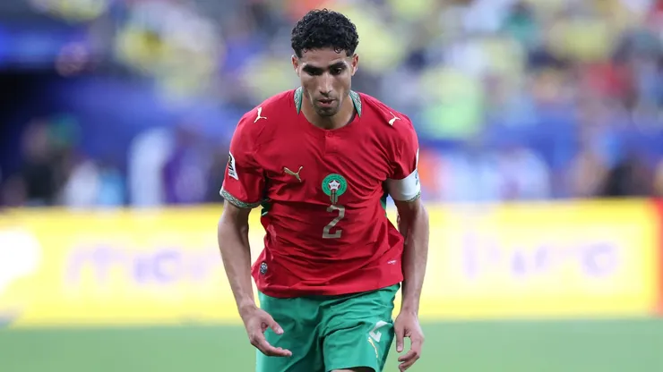 Achraf Hakimi of Morocco