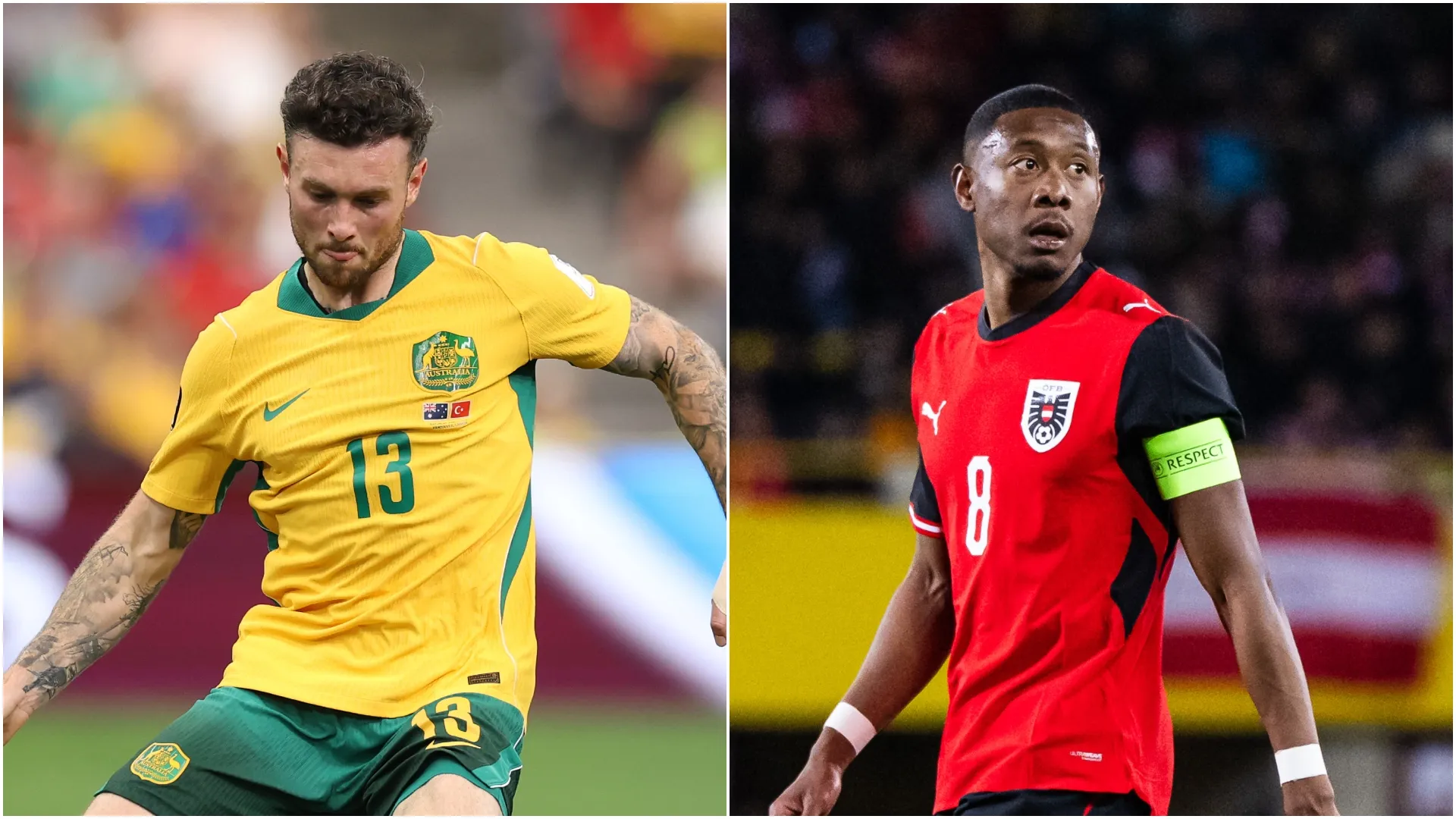 Australia and Austria are in the 2026 World Cup.