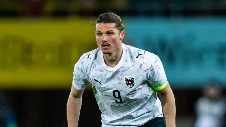 Marcel Sabitzer of Austria.