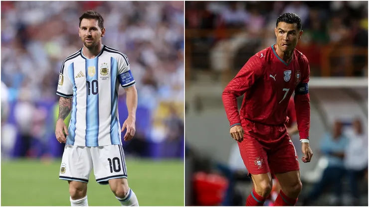 Lionel Messi and Cristiano Ronaldo