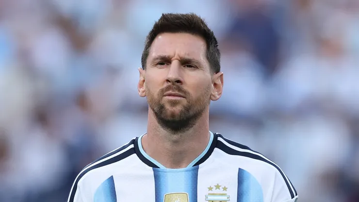 Lionel Messi of Argentina