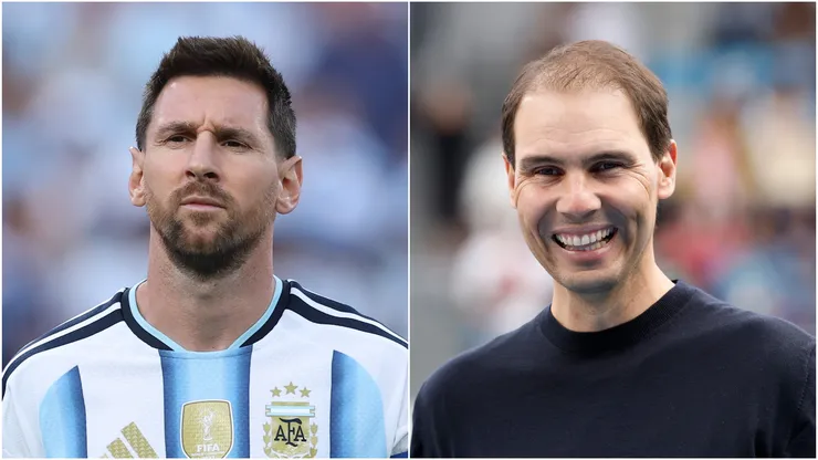 Lionel Messi and Rafael Nadal.