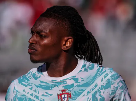 Why isn't Rafael Leao starting today for Portugal?