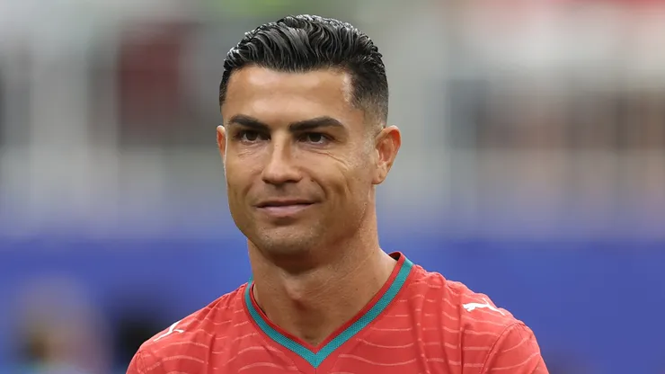 Cristiano Ronaldo #7 of Portugal at Houston Stadium.