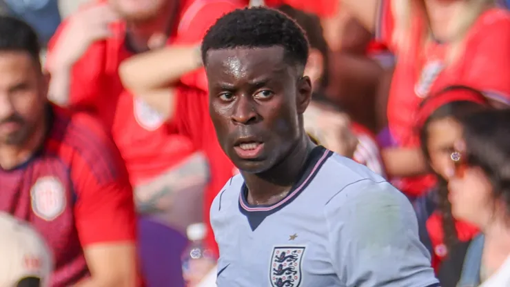 Marc Guehi #6 of England.