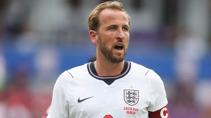 Harry Kane #9 of England at Inter&Co Stadium on June 10, 2026