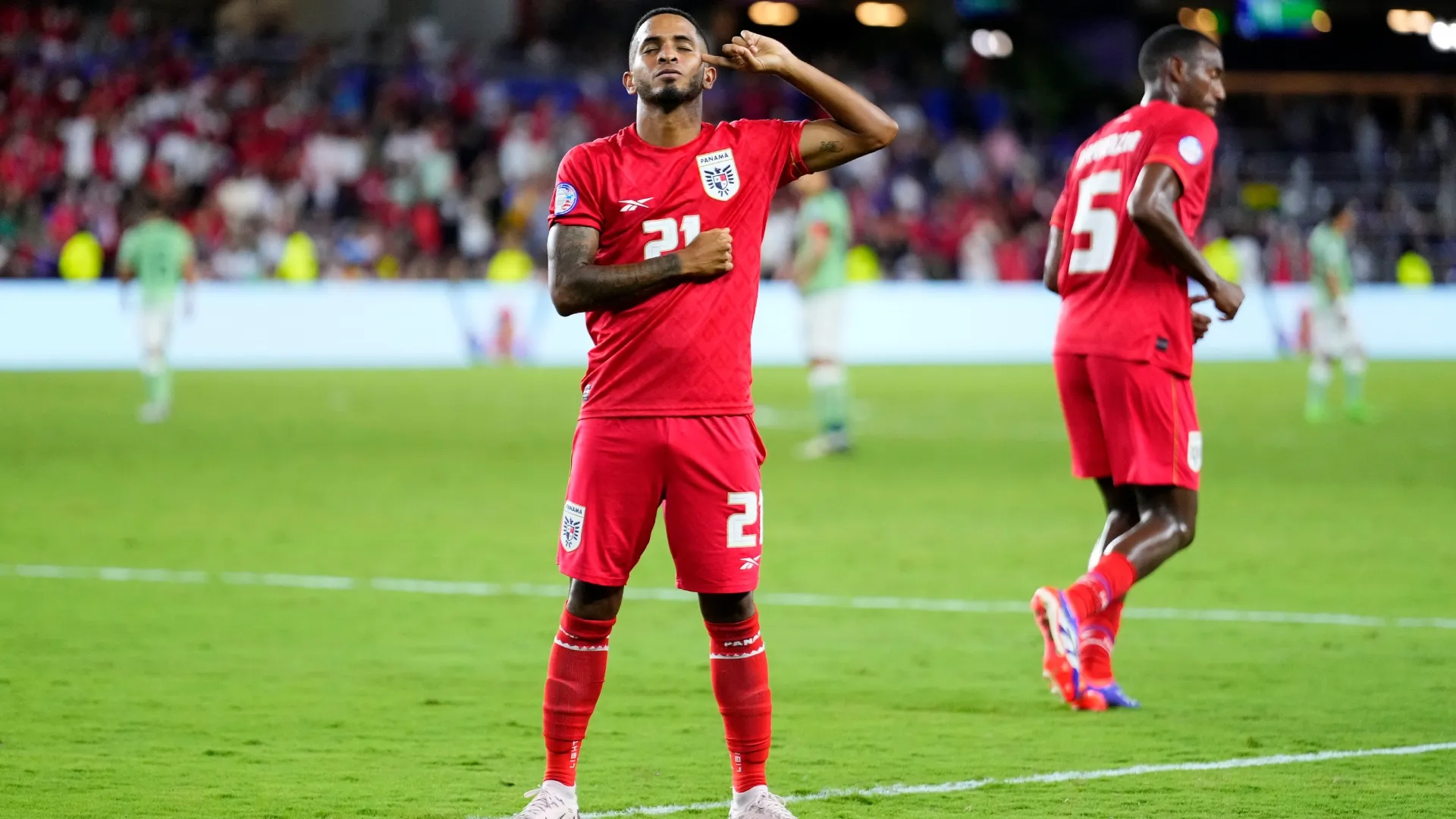 Cesar Yanis of Panama during the CONMEBOL Copa America 2024 Group C match (Source: Rich Storry/Getty Images)
