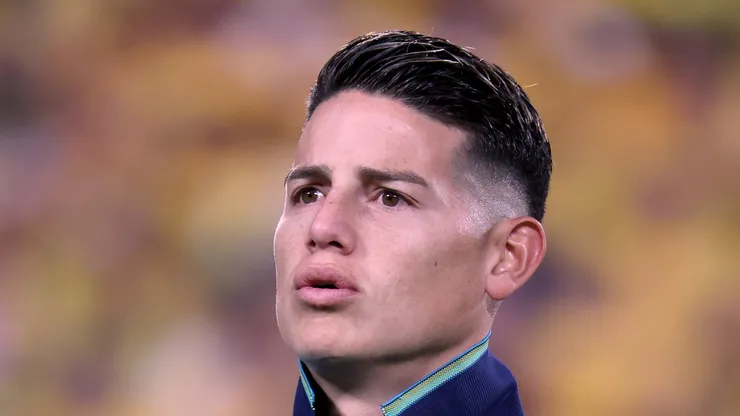 James Rodriguez of Colombia.