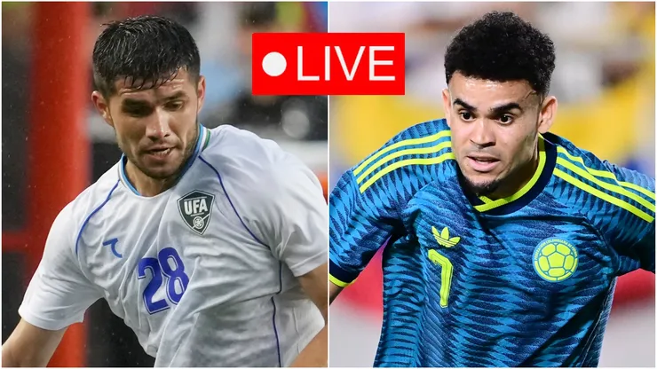 Aziz Amonov of Uzbekistan and Luis Diaz of Colombia.