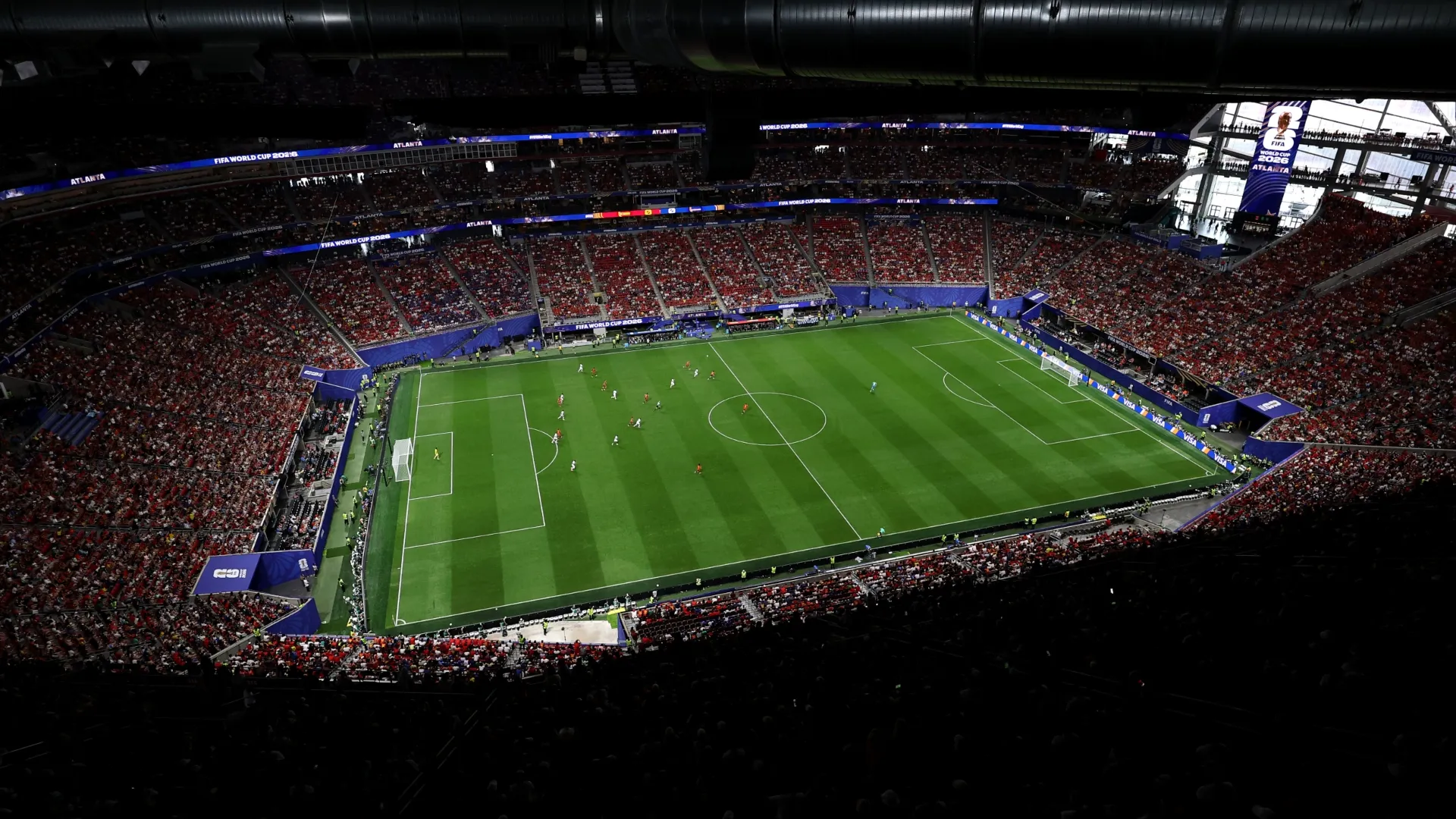 A general view of the action during the FIFA World Cup 2026 Group H match. Justin Setterfield/Getty Images