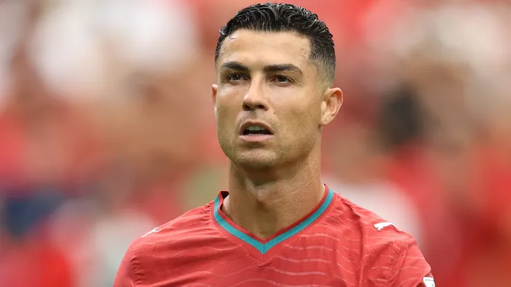 Cristiano Ronaldo #7 of Portugal looks on during the FIFA World Cup 2026 Group K match.