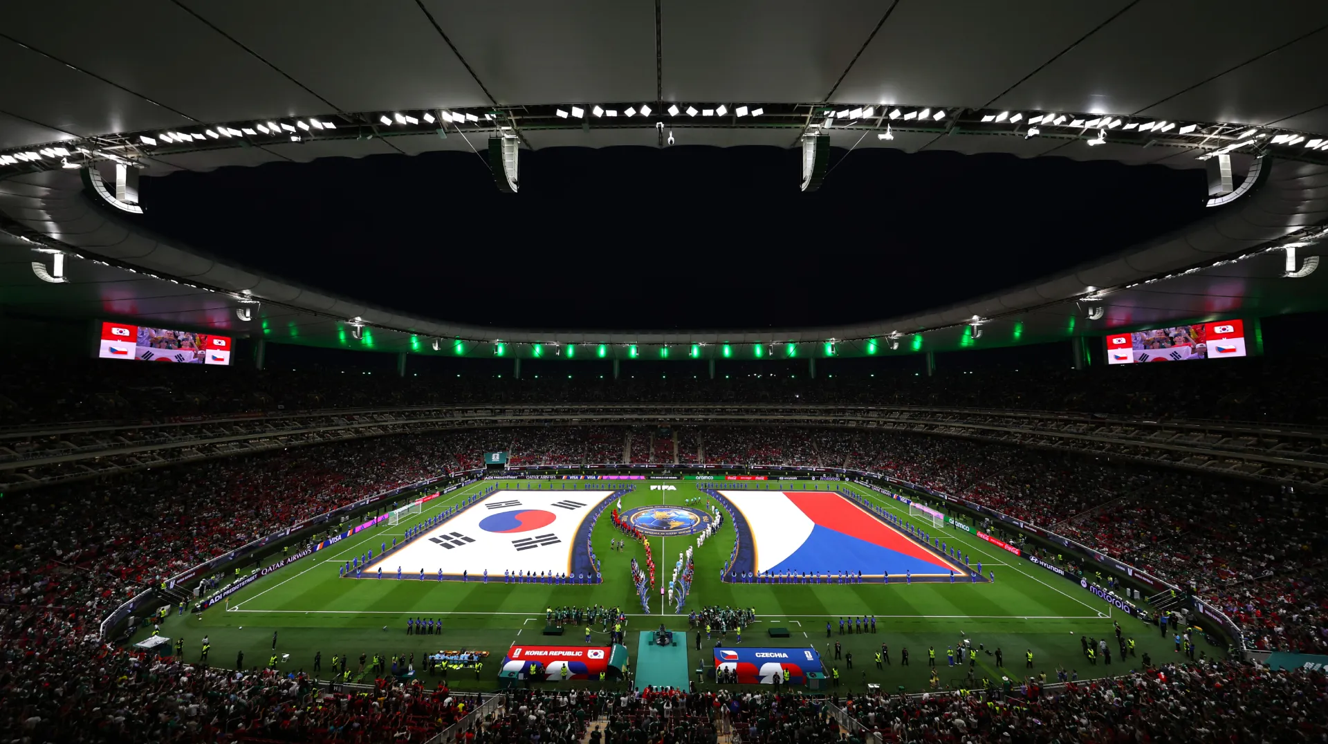 General view inside the Guadalajara Stadium.