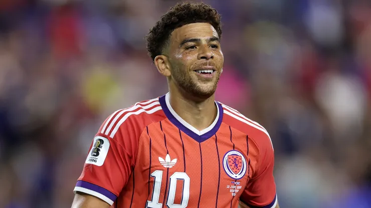 Che Adams #10 of Scotland during the FIFA World Cup 2026 Group C match