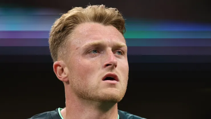 Harry Souttar of Australia