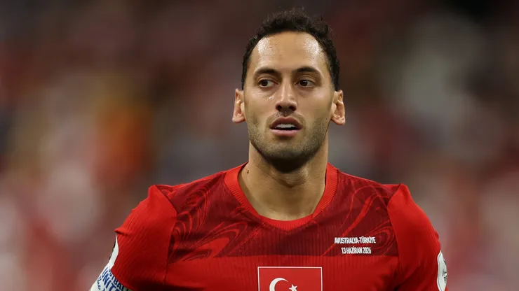 Hakan Calhanoglu of Turkiye