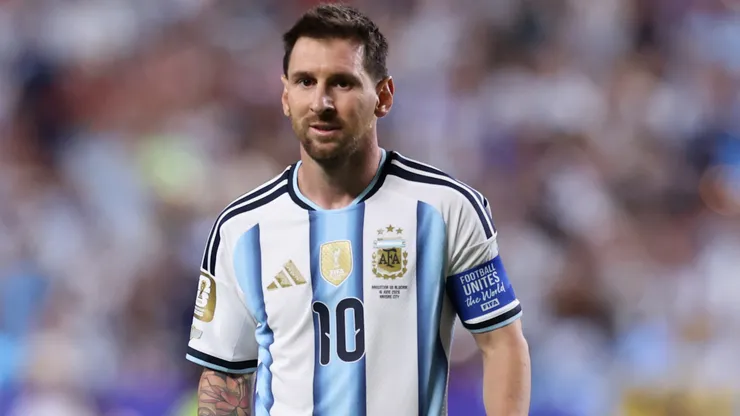 Lionel Messi of Argentina