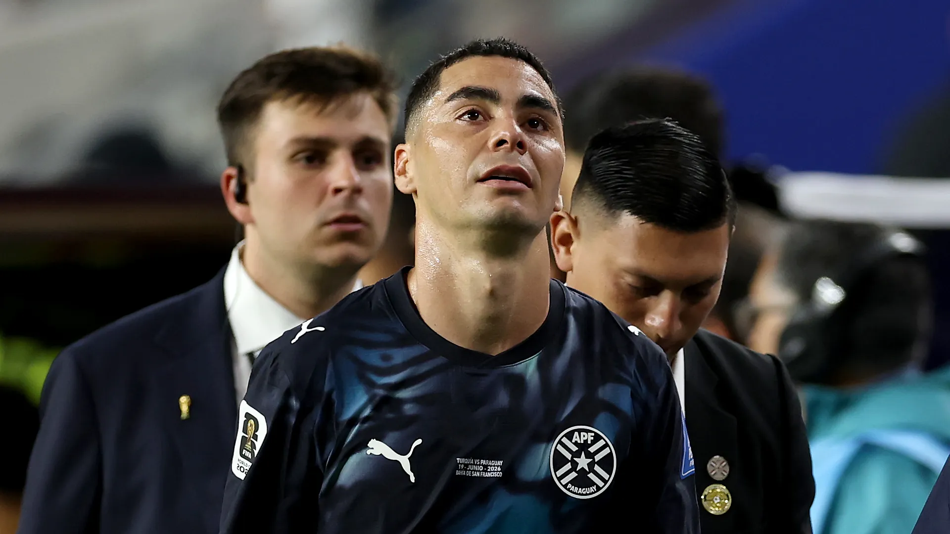 Miguel Almiron of Paraguay.