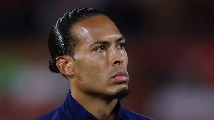 Virgil van Dijk of the Netherlands