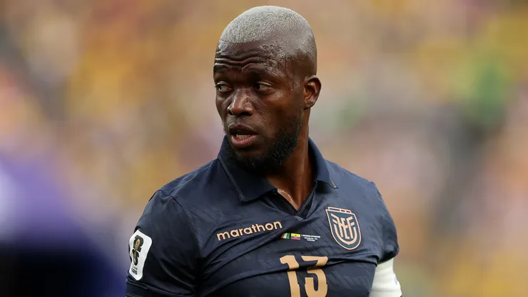 Enner Valencia #13 of Ecuador during the FIFA World Cup 2026 Group E match.
