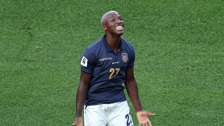 Moises Caicedo of Ecuador.