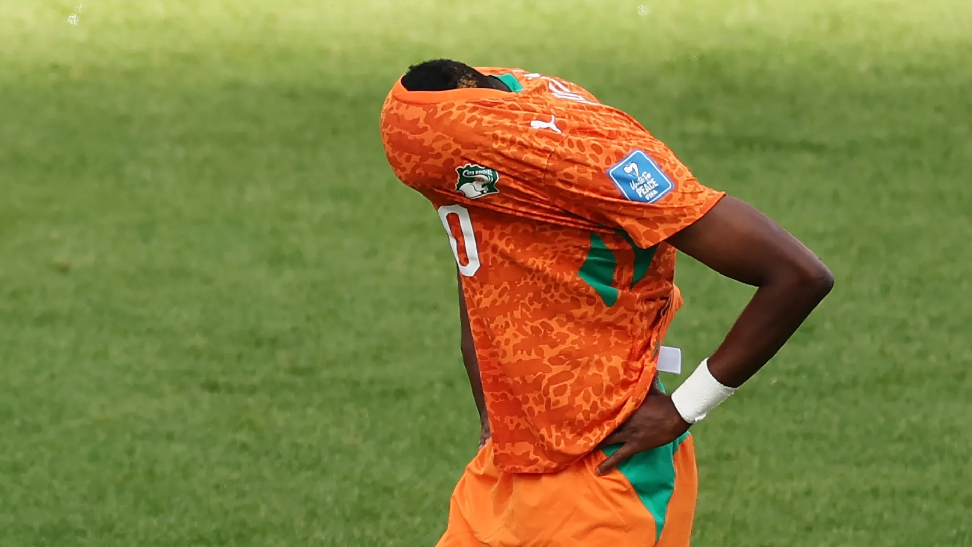 Simon Adingra #10 of Cote d'Ivoire