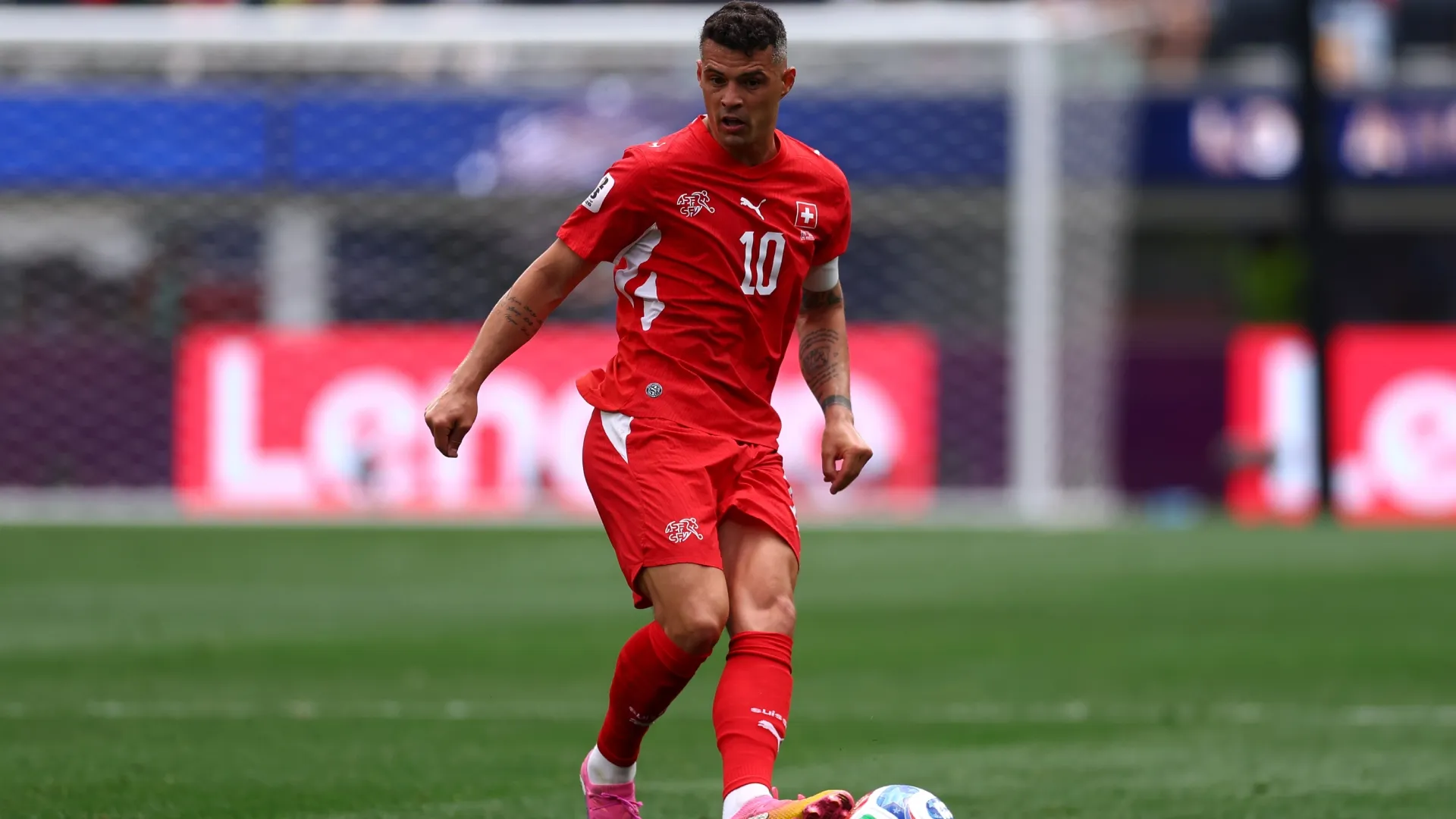 Granit Xhaka of Switzerland – Dean Mouhtaropoulos/Getty Images