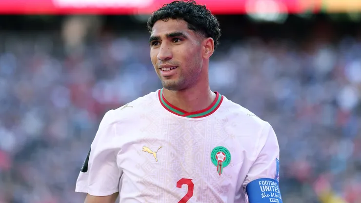 Achraf Hakimi of Morocco