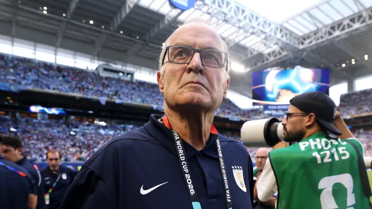 Marcelo Bielsa, head coach of Uruguay,