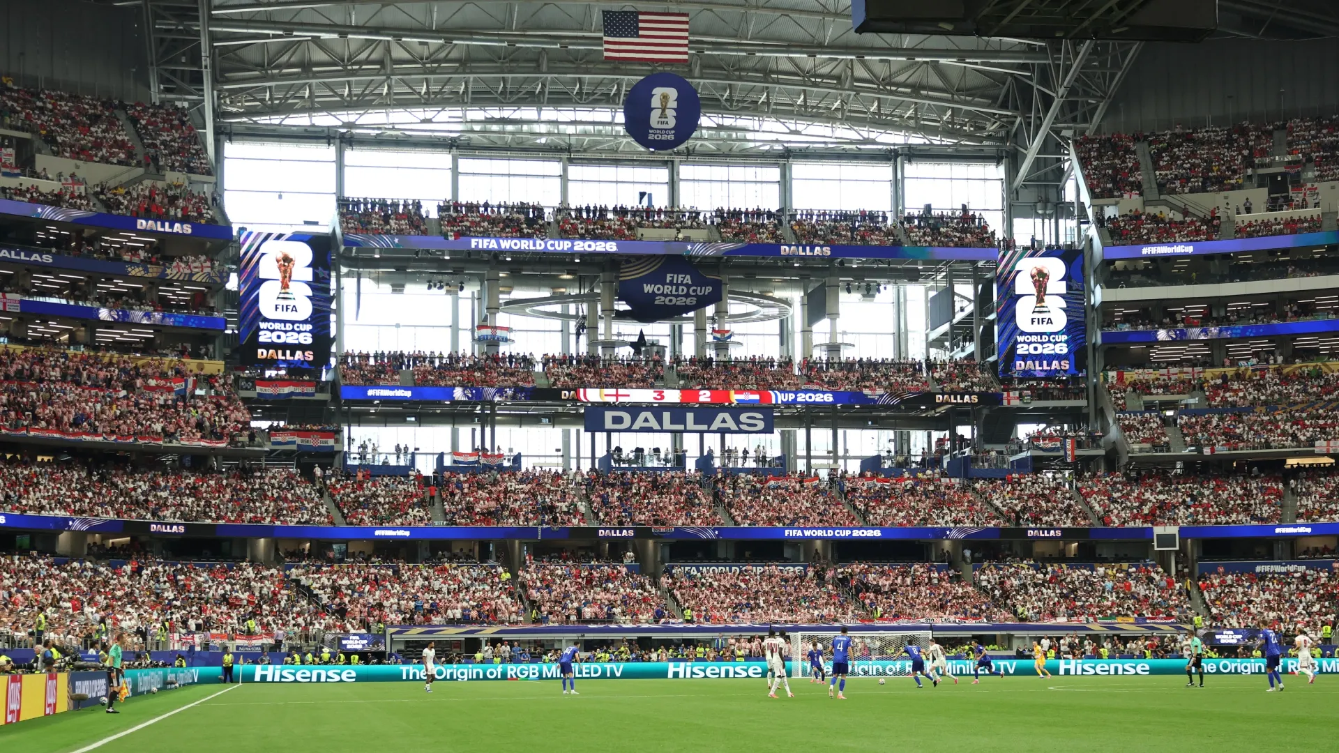 A general view of play inside the stadium during the FIFA World Cup 2026. Francois Nel/Getty Images