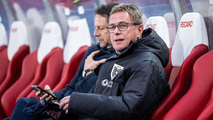 Ralf Rangnick, head coach of Austria, ahead of an international friendly match