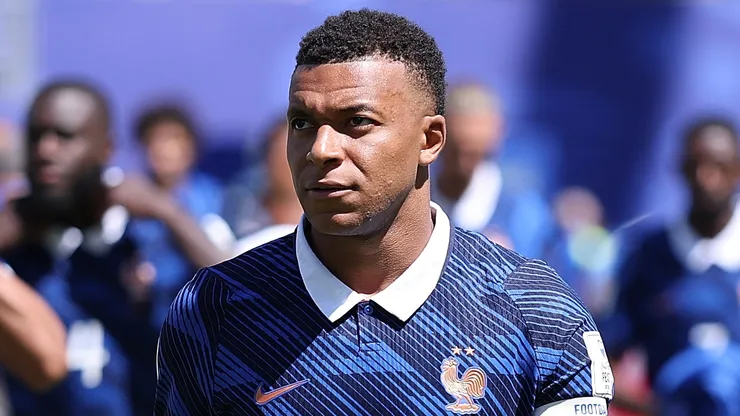 Kylian Mbappe #10 of France at the 2026 World Cup.