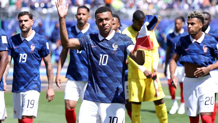 Kylian Mbappe #10 of France reacts prior to the FIFA World Cup 2026 Group I match