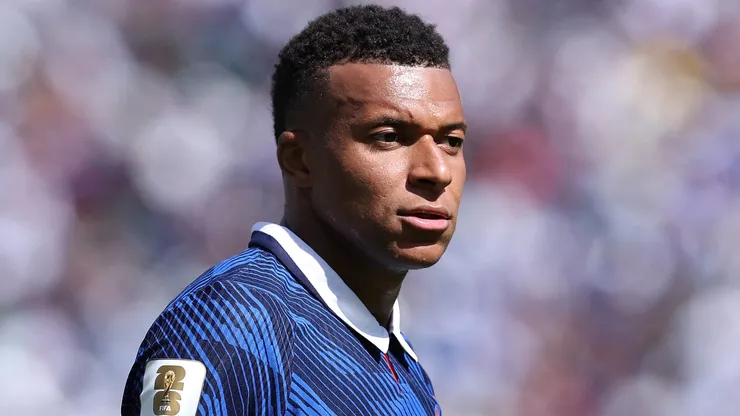 Kylian Mbappe #10 of France.