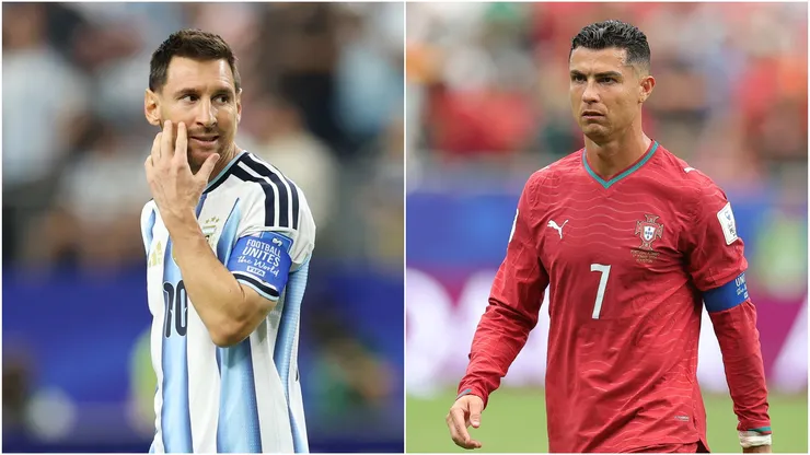 Lionel Messi and Cristiano Ronaldo