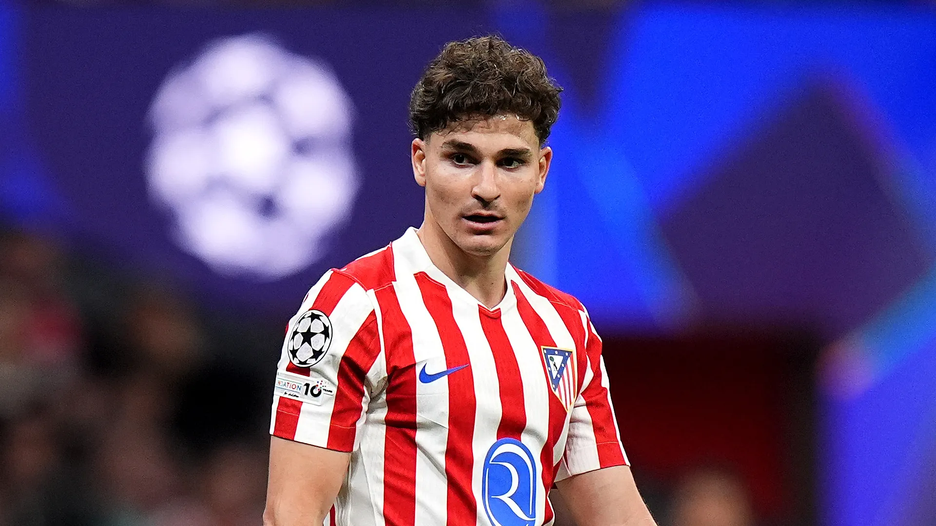 Julian Alvarez of Atletico Madrid.