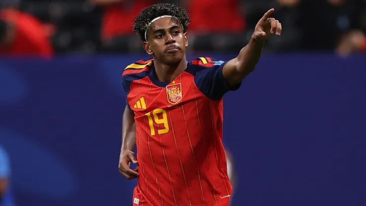 Lamine Yamal of Spain