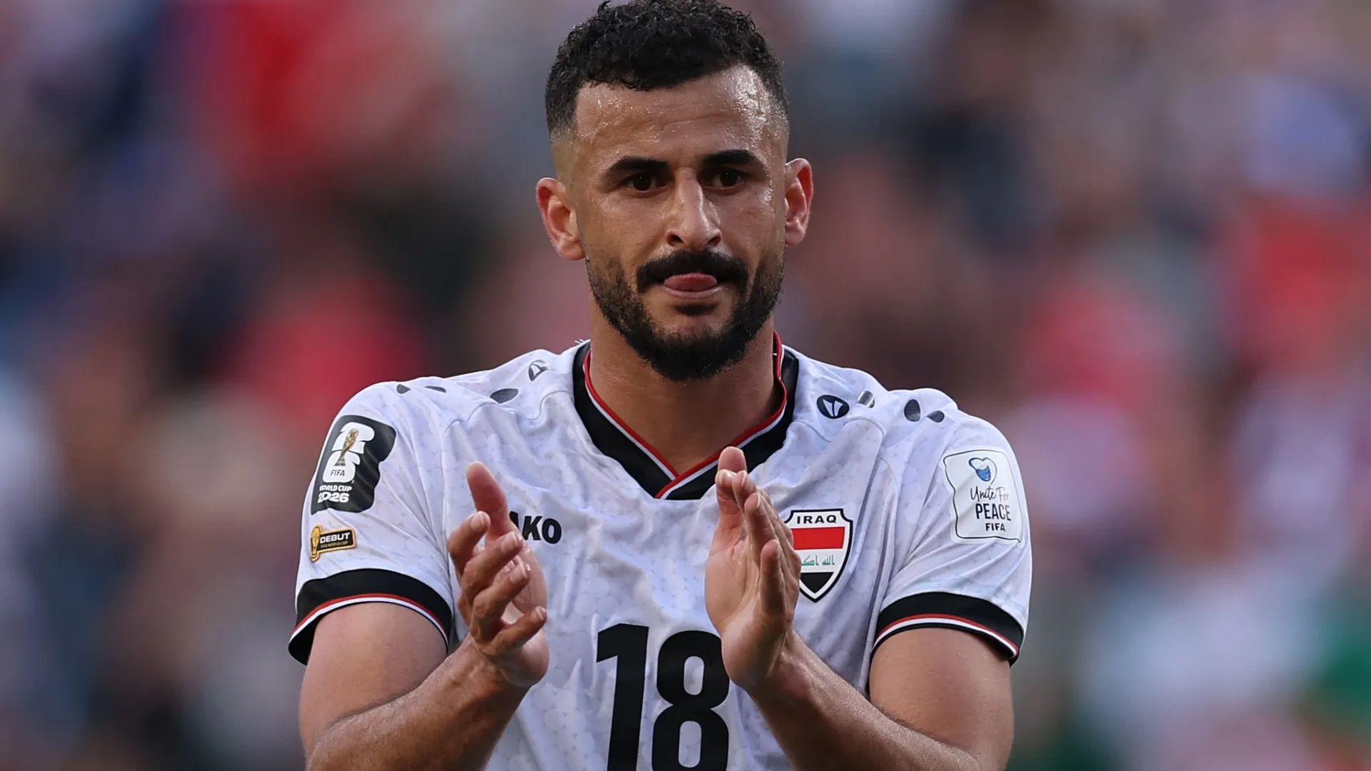 Aymen Hussein of Iraq – Mattia Ozbot/Getty Images